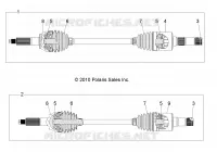 SYSTÈME DE TRANSMISSION, ARBRE DE TRANSMISSION ARRIERE