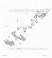 FREIN AVANT CALIPER