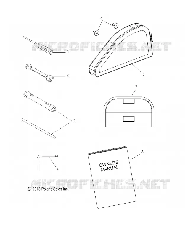 TOOLS, OUTILS AND OWNERS MANUAL