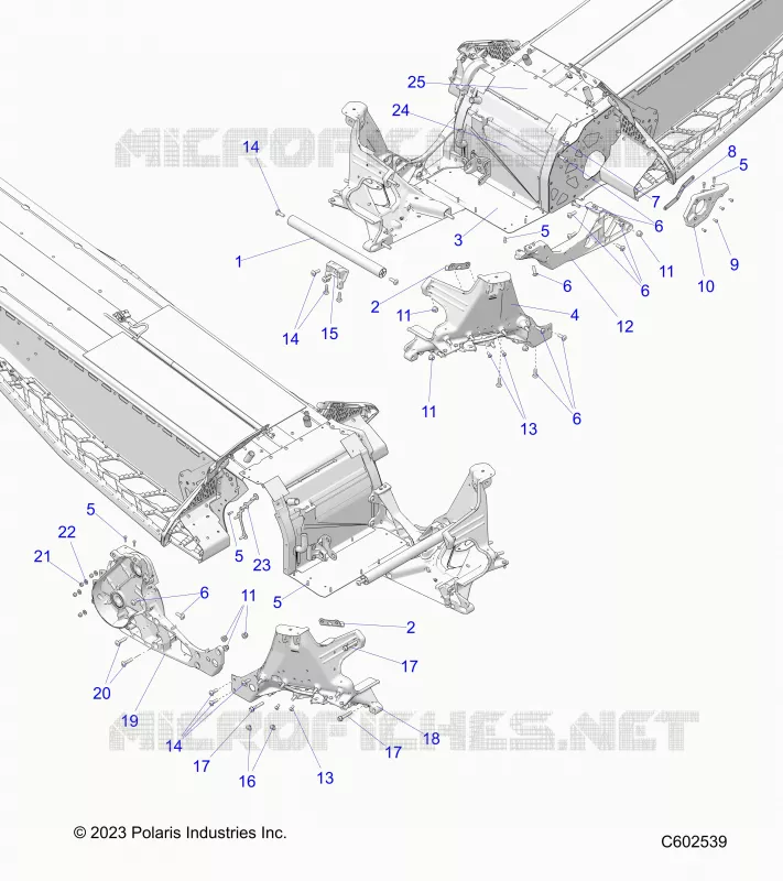 CHASSIS, BULKHEAD ASM.