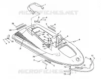 CONDUIT D'ADMISSION ASSEMBLY SL 650 / B934058 (4924732473001A)