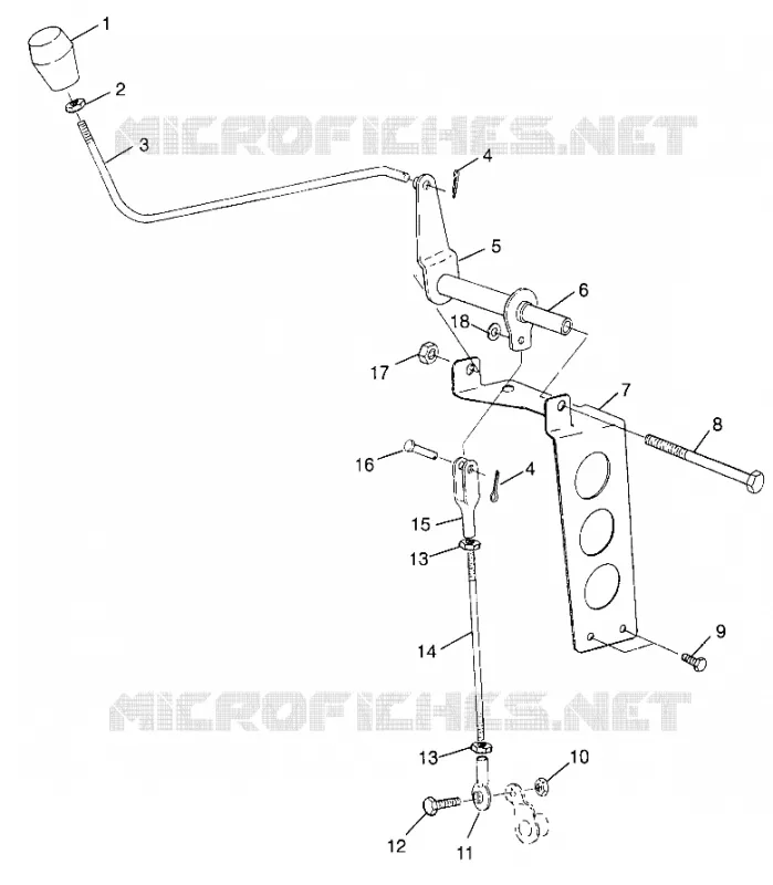 BIELLETTES DE MARCHE ARRIERE TRAN SPORT 0970143 and EUROPEAN TRAN SPORT E970143 (4938293829C004)