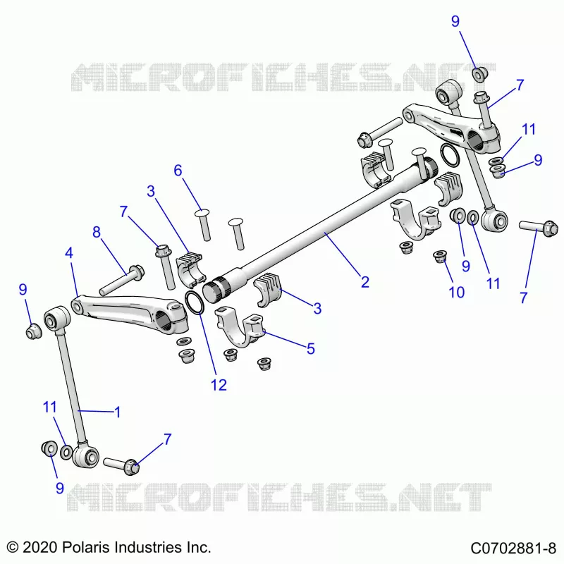 SUSPENSION, FRONT BARRE STABILISATRICE