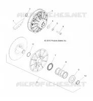 SYSTÈME DE TRANSMISSION, SECONDARY CLUTCH