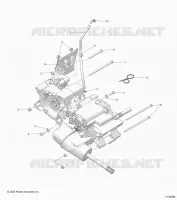 SYSTÃˆME DE TRANSMISSION, MAIN GEARCASE MOUNTING