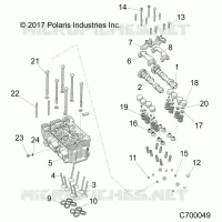 CYLINDRE HEAD AND VALVES