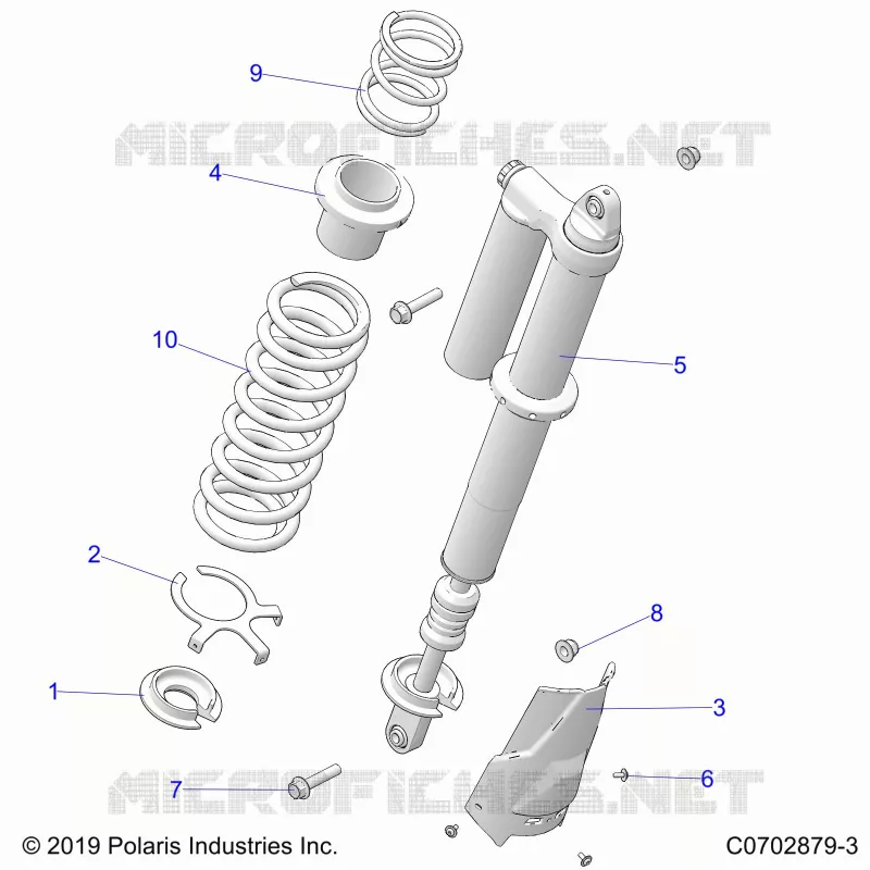 SUSPENSION ARRIERE SHOCK MOUNTING
