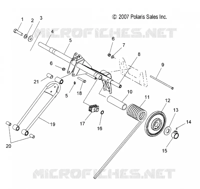 SUSPENSION, BRAS DE SUSPENSION ARRIERE