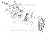 CARTER DE CHAINEE 700 XCR 0985678(A) AND EUROPEAN 700 XCR E985678 (4943114311B007)
