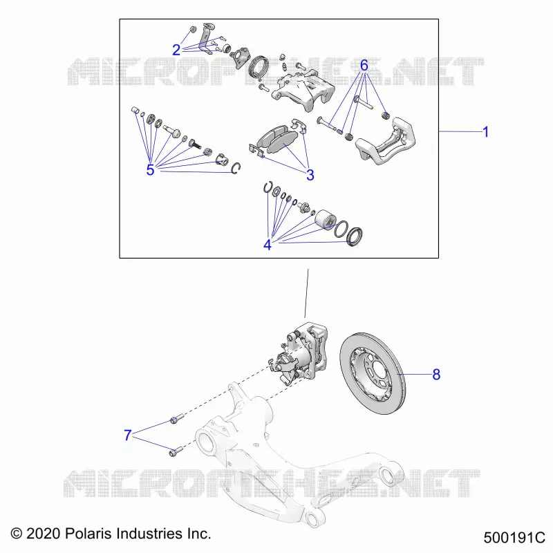 BRAKES, ETRIER DE FREIN ARRIERE