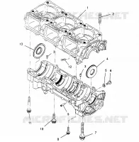 CARTERS MOTEUR ULTRA SKS 0960578, EURO ULTRA SKS E960578, and  ULTRA RMK 0960978 (4931683168C008)