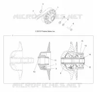SYSTÈME DE TRANSMISSION, SECONDARY CLUTCH