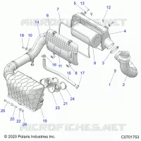 ENGINE, PRISE D'AIR SYSTEM