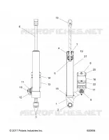 SUSPENSION, AMORTISSEUR ARRIERE TRACK 7044624