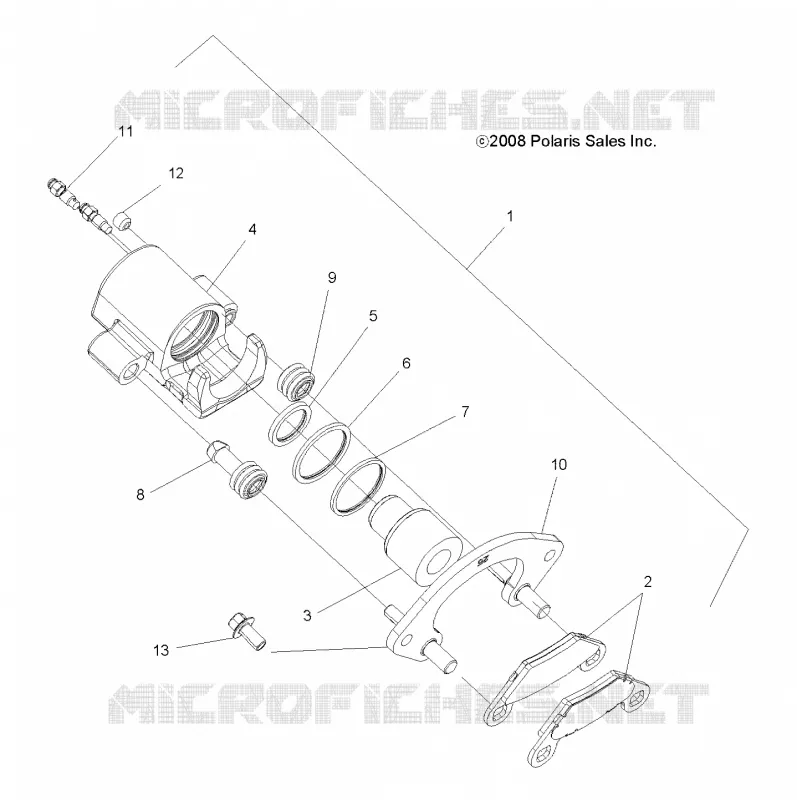 BRAKES, ETRIER DE FREIN ARRIERE