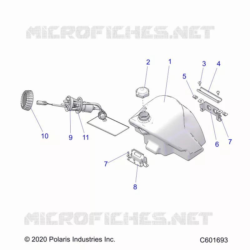 SYSTÃˆME D'ALIMENTATION, FUEL TANK AND FUEL PUMP