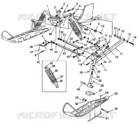 SUSPENSION AVANT AND SKI ULTRA SP 0970678 (4938093809B001)