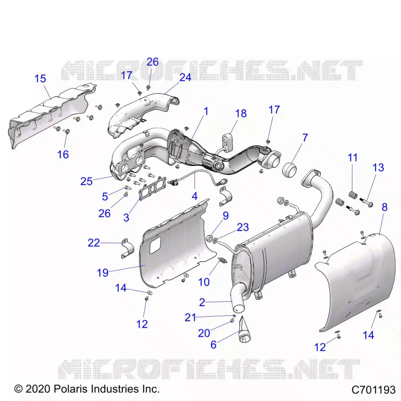 ENGINE, ECHAPPEMENT