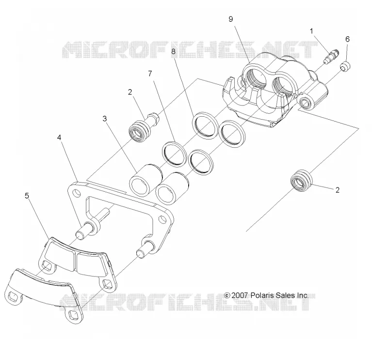 FREIN AVANT CALIPER