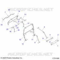 CHASSIS, CAB CADRE