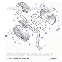 SYSTÃˆME DE TRANSMISSION, CLUTCH COVER AND DUCTING