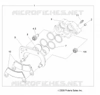 FREIN AVANT CALIPER