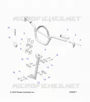 STEERING, FIXATION GUIDON