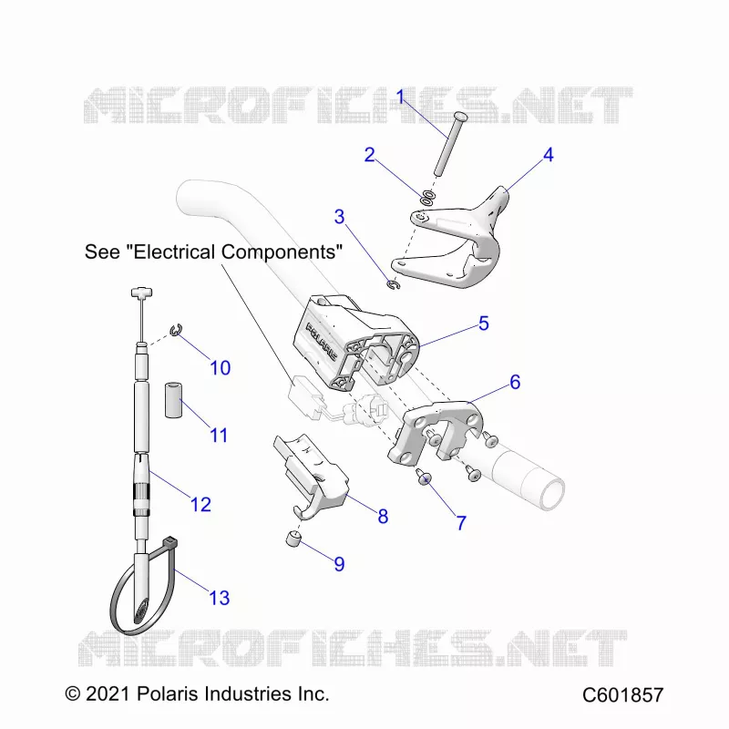 MOTEUR, THROTTLE CONTROL ASM.