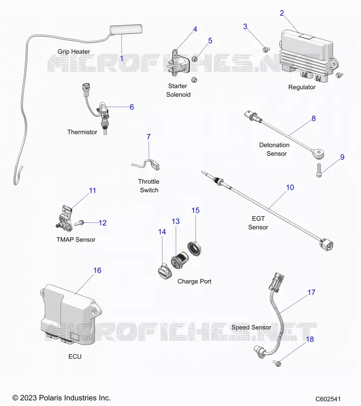 ELECTRICITE, COMPONENTS