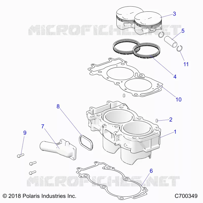 CYLINDRE AND PISTON