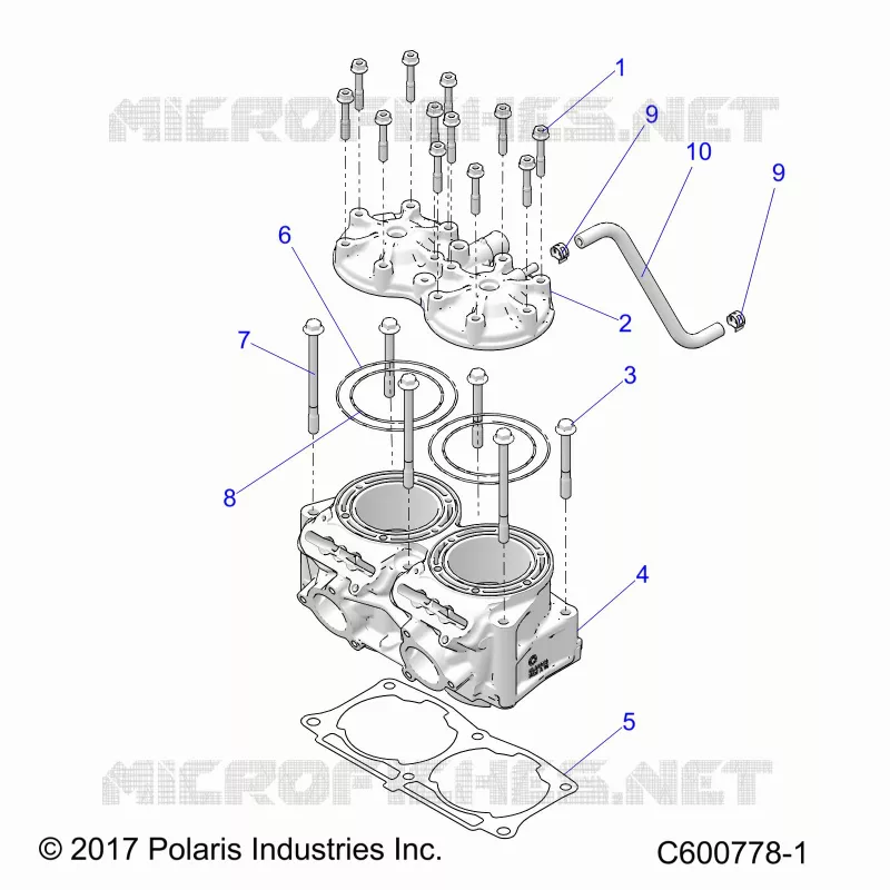 CYLINDRE, CYL. HEAD