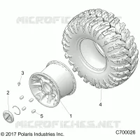 ROUES, REAR