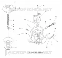 MOTEUR, CARBURATEUR, UPPER