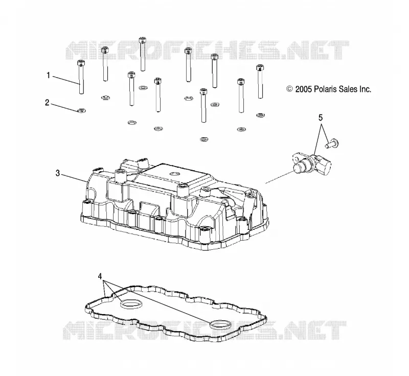 MOTEUR, COUVERCLE SOUPAPE