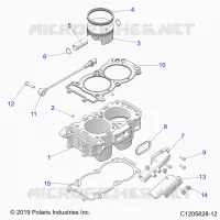 CYLINDRE AND PISTON
