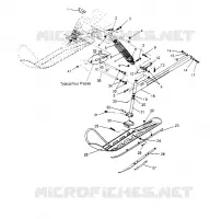 SUSPENSION AVANT AND SKI LITE 0953433, STARLITE 0953427  AND LITE DELUXE 09 (4928902890B002)