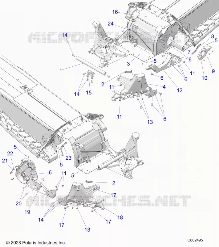 CHASSIS, BULKHEAD ASM.