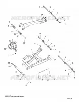 SUSPENSION ARRIERE CONTROL ARMS