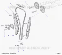 CHAINE DE DISTRIBUTION AND SPROCKET