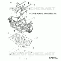 CHASSIS, MAIN FRAME AND SKID PLATES