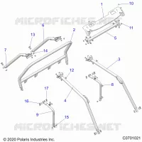 CHASSIS, CAB CADRE