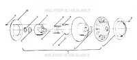 EMBRAYAGE DE TRANSMISSION 400, 500, 500 CLASSIC AND 650 UPDATED 10/88 (4915411541013A)