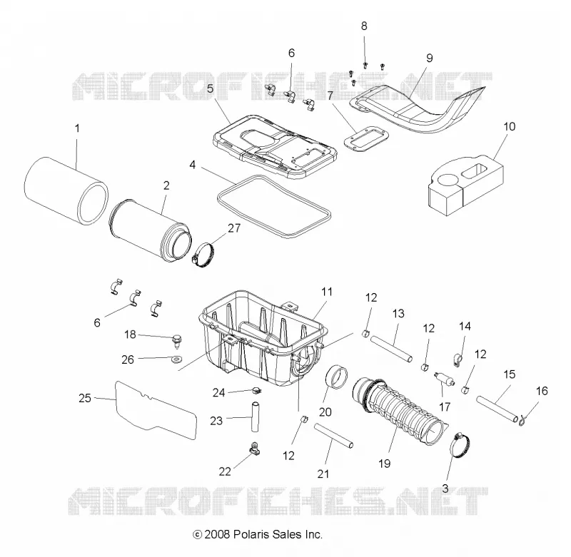 MOTEUR, PRISE D'AIR SYSTEM