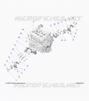 MOTEUR, MOUNTING & LONG BLOCK