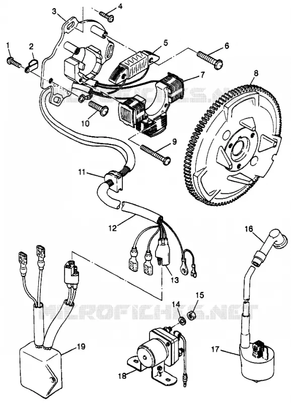 STATOR Scrambler 400L W97BC38C (4939893989D007)