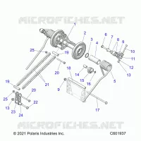 SUSPENSION, BRAS DE SUSPENSION ARRIERE