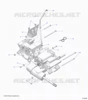 SYSTÃˆME DE TRANSMISSION, MAIN GEARCASE MOUNTING
