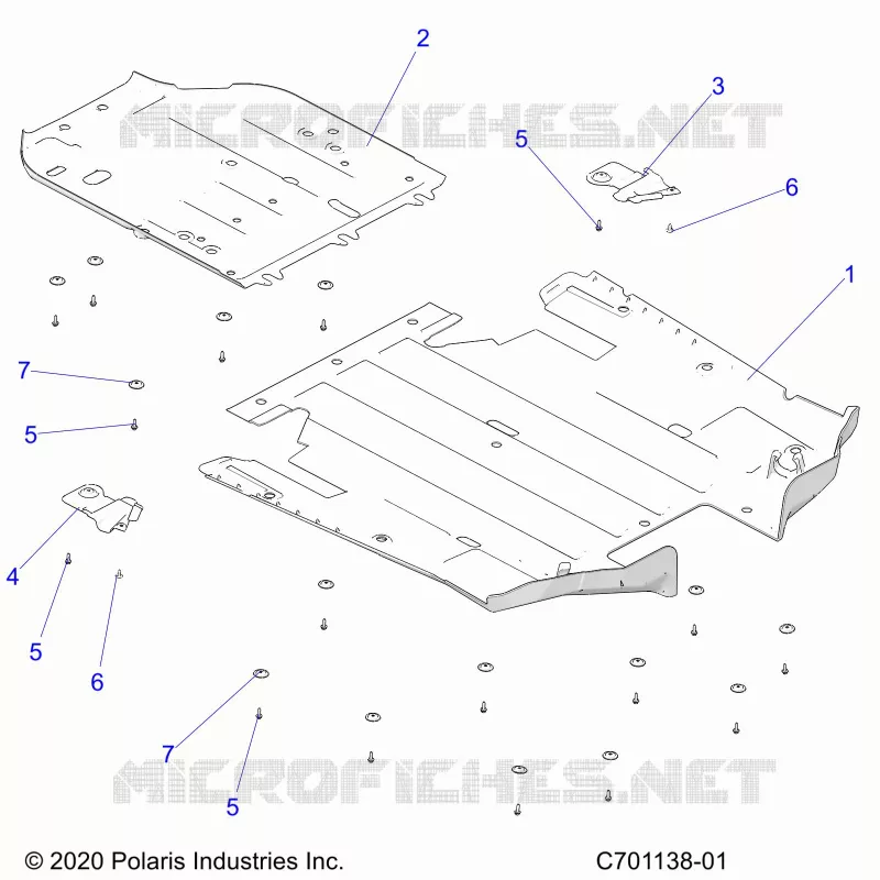 CHASSIS, SKID PLATES