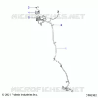 ELECTRICITE, HARNESS, PLOWMODE JUMPER