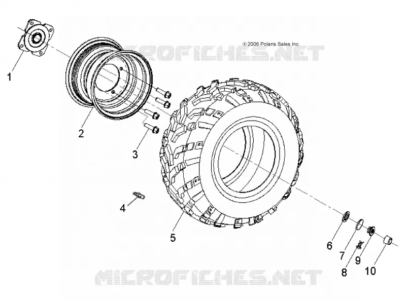 ROUES, REAR